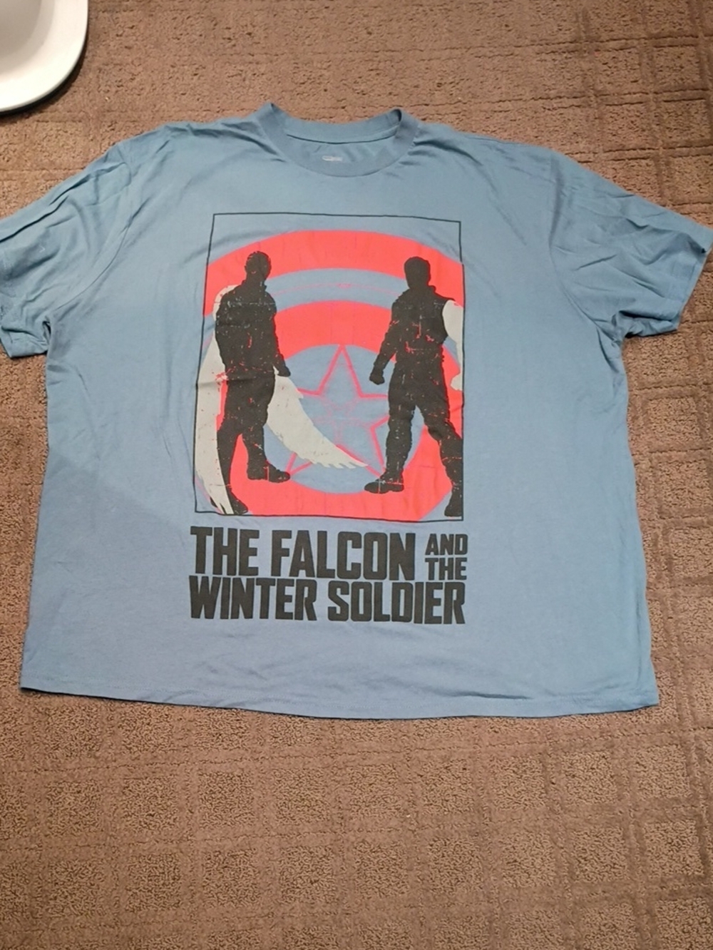The Falcon and The Winter Soldier Graphic Tee - Light Blue